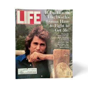 Magazine Cover with Michael Landon